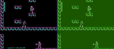 Simon's CGA Quest by CRBWildcat
Due to the thoughts the color pallet of that one odd dead end in CV2 gave me, here we have an imagining of what the game would actually look like with old CGA pallets.

