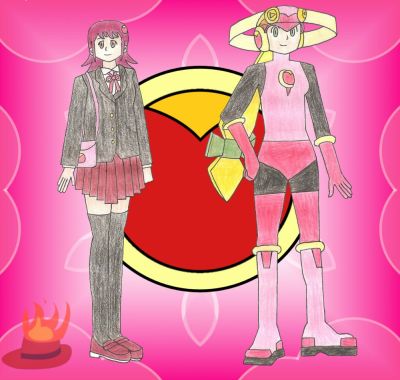 Mayl and Roll.EXE by HatOnFire
Some art of Mayl and Roll, with Mayl wearing a more "school uniform" type outfit.

