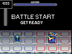 8 Bit EXE by Drew
It's Megaman.EXE vs MagicMan.EXE!.... in 8bit style!  Some very nice sprite edits in this one, well done ;)
