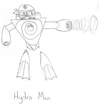Hydro Man by MegaBetaman
Hydro Man is another of those Robot Masters where I'm kind of surprised the name hasn't been used yet ^_^;
