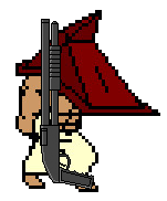 Pyramid Head by TPPR10
.....Dear gods, who gave him a boomstick?! o.o;;
