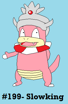 Slowking by Dragoonknight717
For some reason, I've always liked the Slowpoke family.  They're weirdly cute somehow.  The appearance of Slowking was a surprise.  I have a hard time deciding which I like more between him and Slowbro.
