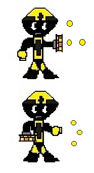 Met Man Attacks by thesonicgalaxy
Met Man seems to be a commonly desired Robot Master, I even have a design for one myself.
