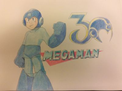 30th Anniversary by Thomas Kane
Man, it's hard to believe Mega Man is 30 years old... and that I'm another six years older still...
