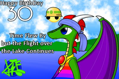 30th Flight by GandWatch
Recently, I celebrated my 30th birthday.  This gift from Neo truly touched me, recalling the recurring dreams that gave me my draconic identity.  It's been quite a journey, and hopefully much more to go ;)
