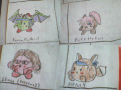 Kirby Abilities by SquallHighwind
Hmm...  I wonder just what abilities we'd give the pink puffball?

