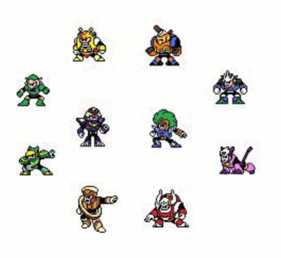 Colored Stardroids by dalo2953
Here we have a nicely colored group of Stardroid sprites.  It makes me wonder if the people doing the 8bit MM7 and MM8 would ever consider a full color version of MMV...
