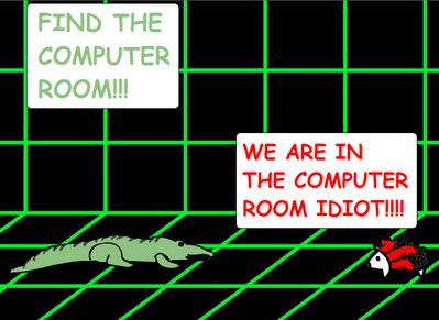 Computer Room by Bowserslave
I can't say I've ever actually played Shadow the Hedgehog, but I'm painfully aware of this reference X)
