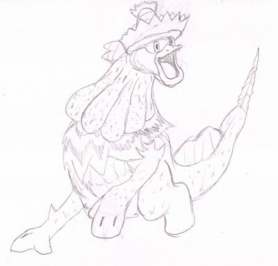 Luddycolo
So in Monster Hunter Tri, there's a monster called the Royal Ludroth.  It's often shortened to "Luddy."  And then this happened.  Enjoy!
