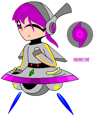 Galaxy EXE by GandWatch
GandWatch opted for a female counterpart to Galaxy Man.  I must say, she looks rather adorable with her little UFO skirt there.
