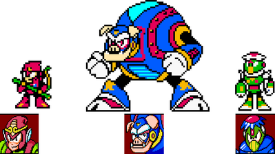 MMWT 8 Bit by DelralionV2
A bit of an update to an older work, DelralionV2 has improved his 8 bit sprites of the Genesis Unit.
