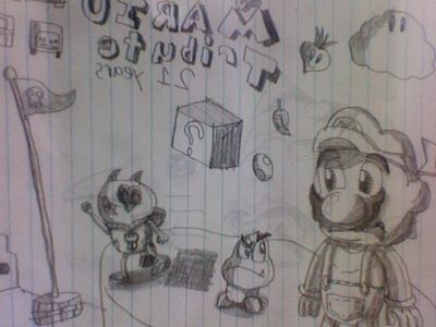 Mario Tribute by GeorgeTheRaccoon
Sometimes it's nice to go back to the classics.
