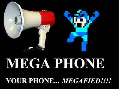 Mega Phone by Bowserslave
Inspired by the Mega Man Universe promos, Bowserslave has decided to improve communication with the Mega Phone!
