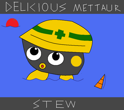 Mettaur Stew by MegaBetaman
......Sometimes the comments on my main page just go crazy...  This was such a time...  Yeah.
