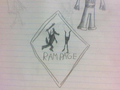 RAMPAGE by GeorgeTheRaccoon
........... ::maniacal grin, brandishes plank, starts up the music::
