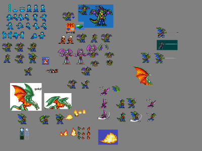 Roahm 8 Bit by Yugifan3
Some 8 bit Roahm sprites, referenced from various sources to make a durgon!
