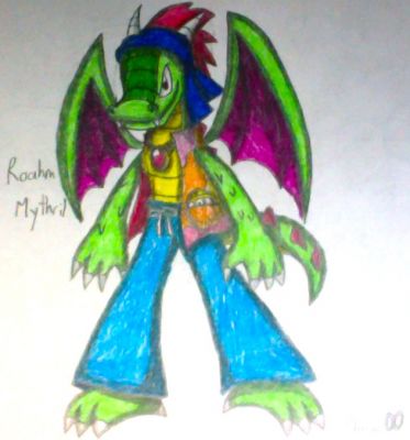 Roahm Mythril by GeorgeTheRaccoon
Quite a nice and colorful rendition!  And it looks like I even get an adorable little Pocket Met!
