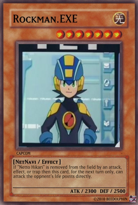 Rockman EXE by beedolphin
It seems Rockman carries sort of a revenge effect, letting him punish anyone who took out his operator.

