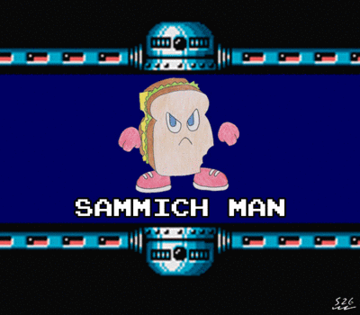 Sammich Man by SaxdudeMaloyS26
Behold, the most delicious Robot Master in all existance!
