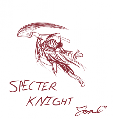 Specter Knight by Jon Causith
I finally got to play Specter of Torment recently.  Specter Knight is pretty tricky to get the hang of, but still quite fun.
