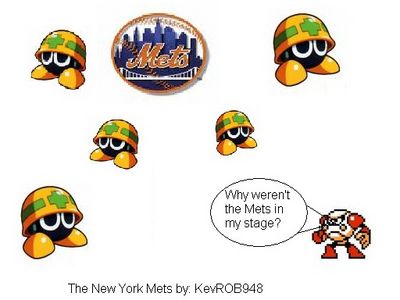 The New York Mets by KevROB948
Hmm.... why WEREN'T there any Mets in Strike Man's stage?  That would have worked quite well as a stealth pun X)
