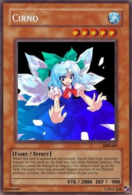 Cirno by EvilMariobot
She is Cirno, she's the strongest.... man, why is that Circle Nine song so catchy...
