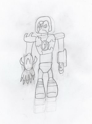 Yami Man by TPPR10
Here we have a new Robot Master, one based upon the power of darkness.
