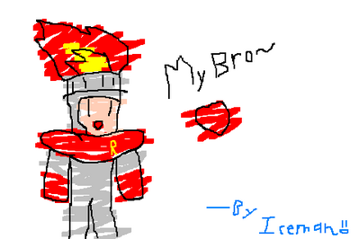 Bro Love by GandWatch
Somehow, Ice Man is cute enough that I could see him drawing in this style ^_^
