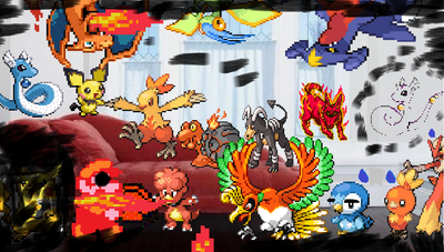 Fire in the House by ioddandodd
Having so many Fire types around could be troublesome...
