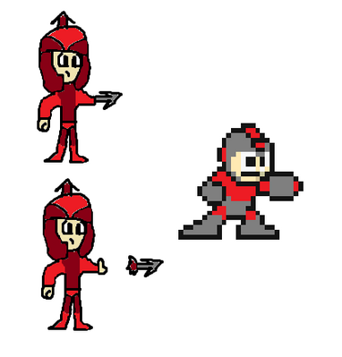 Guard Man by thesonicgalaxy
Here we have a new Robot Master, Guard Man...  Though I'm not quite sure what he's guarding exactly...
