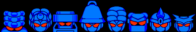 Faces by Hfbn2
A bit of the game's intro, here we see the ominous faces of Mega Man's opposition!
