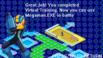 Megaman EXE Joins SSBF by JokerTH08
Evidently, in Joker's theoretical game, Megaman.EXE can become a party member by completing a training area.
