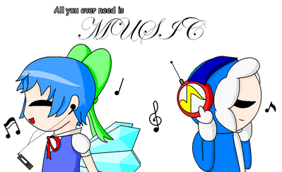 Need for Music by GandWatch
These two do indeed have highly catchy themes ^_^  I wonder how a combination of the two would sound, parts of Ice Man's theme, if they could somehow blend into Cirno's theme...
