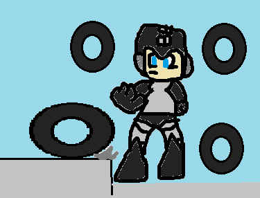 Tire Shield by thesonicgalaxy
This particular shield weapon looks like it might have interesting applications.  It looks like the released parts just go along the ground, which might be useful for enemies on lower levels.
