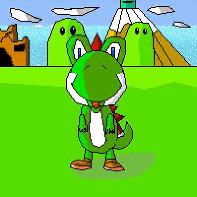 Yoshi by SammerYoshi
Ah Yoshi, always one of the most adorable game characters.

